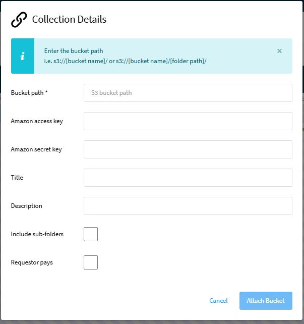 Adding an linked/shortcut collection